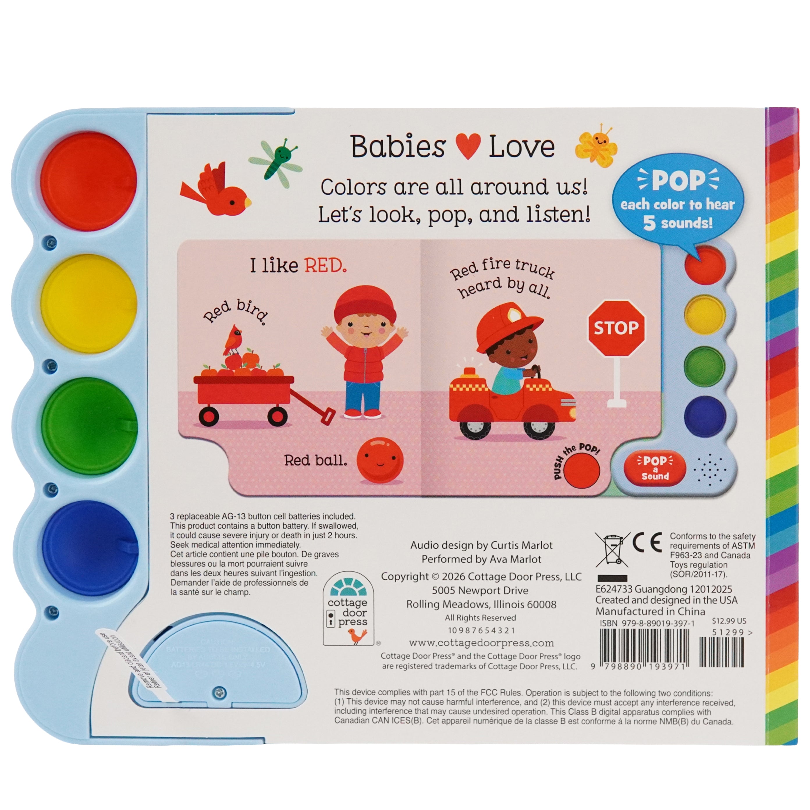Babies Love Colors (Pop-a-Sound)