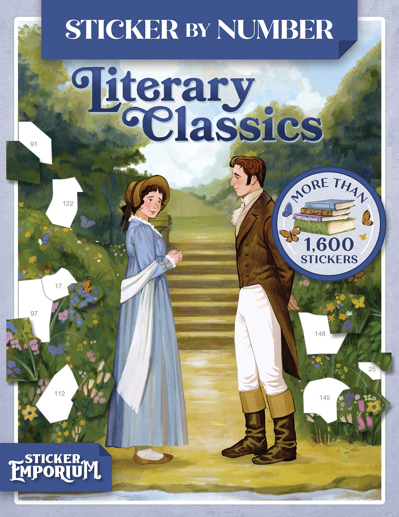 Sticker by Number Literary Classics