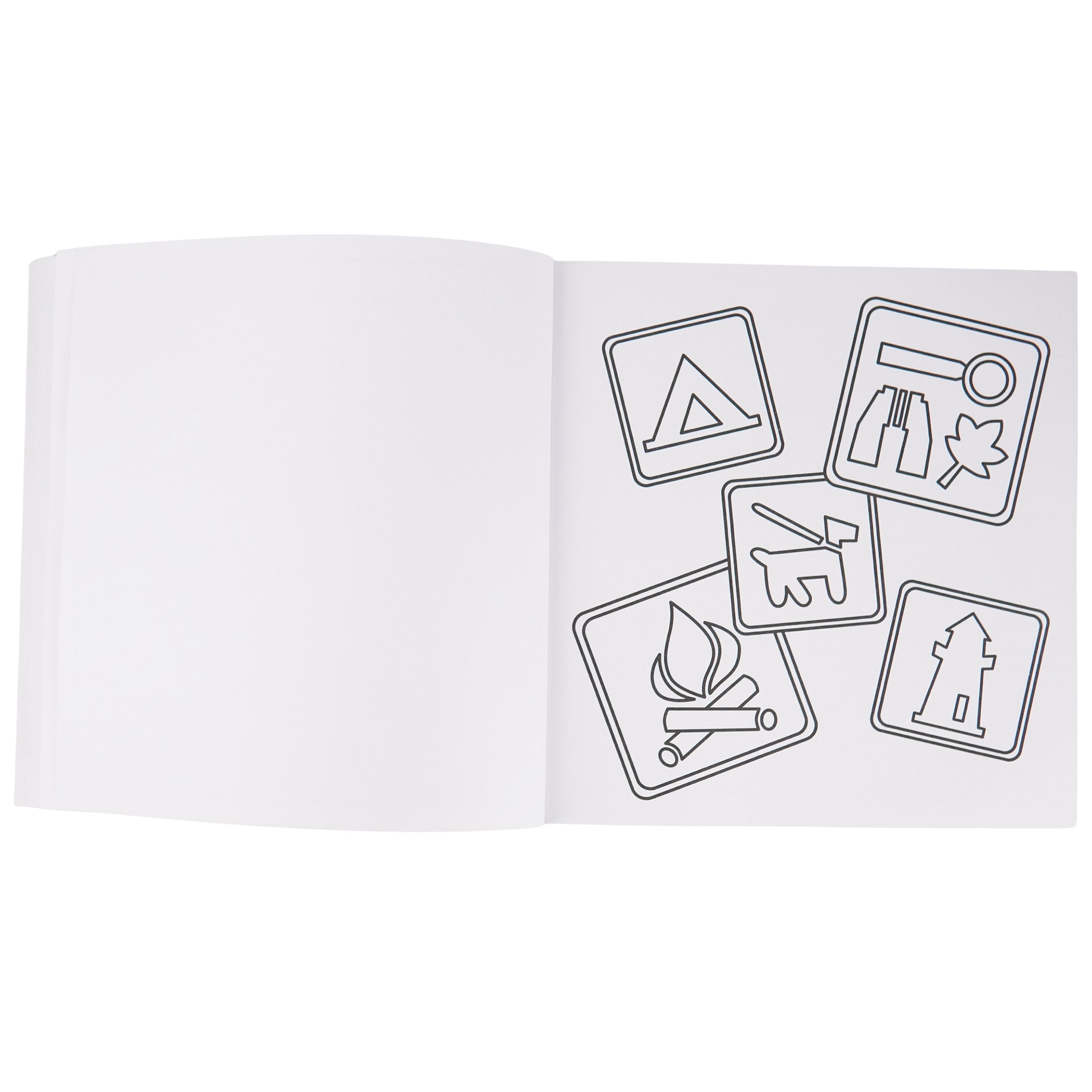 Cozy Coloring Happy Camper