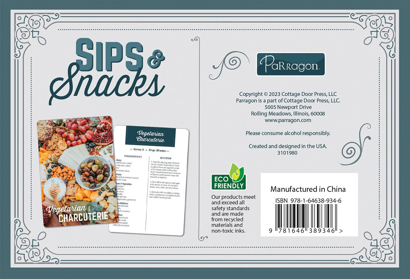 Sips & Snacks Recipe Cards