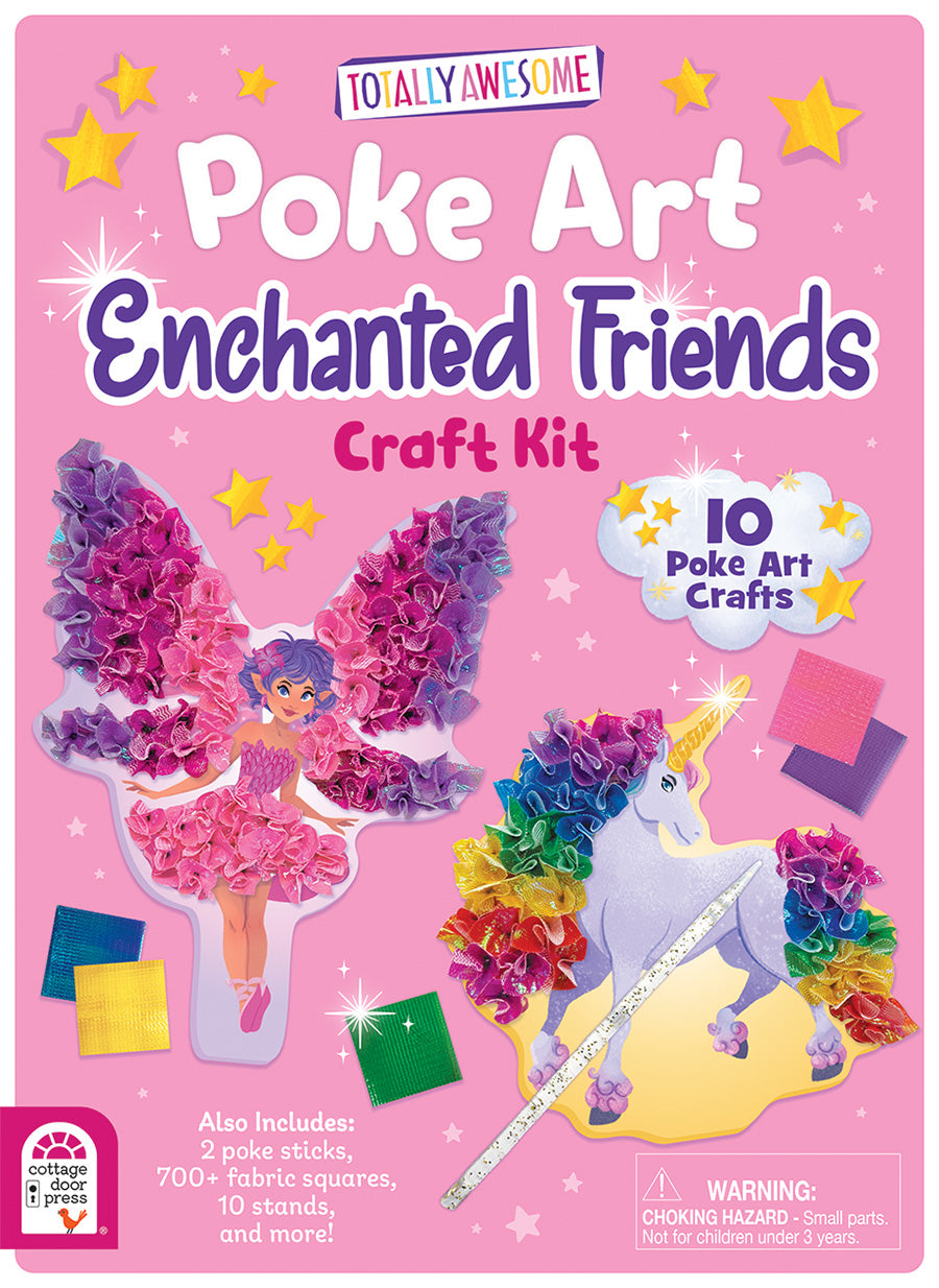 Totally Awesome Enchanted Friends Poke Art Craft Kit