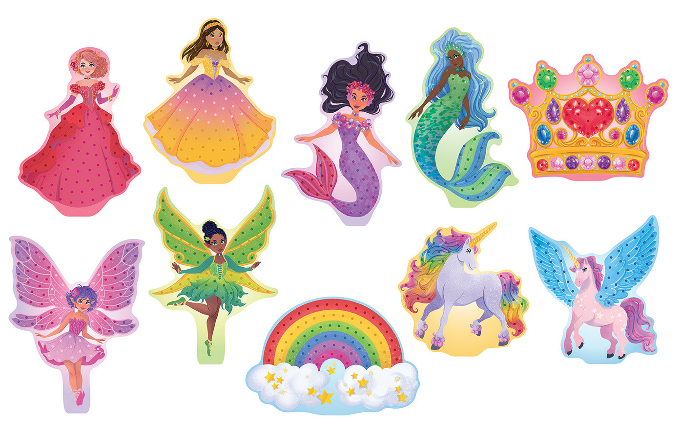Totally Awesome Enchanted Friends Poke Art Craft Kit
