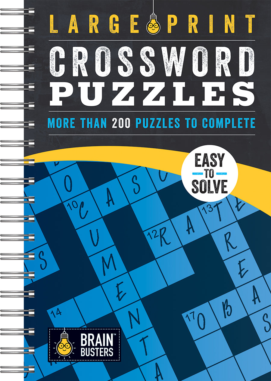 Large Print Crossword Puzzles - 200+ Puzzles for Adults – Cottage Door