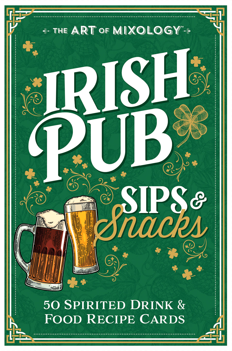 Art of Mixology Irish Pub Sips & Snacks Recipe Cards