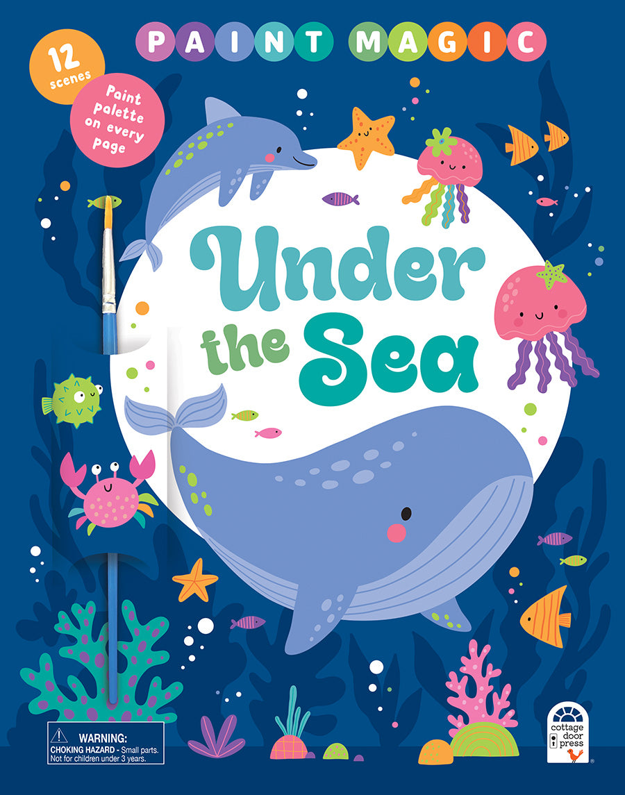 Paint Magic Under the Sea - Watercolor Paint Book for Kids