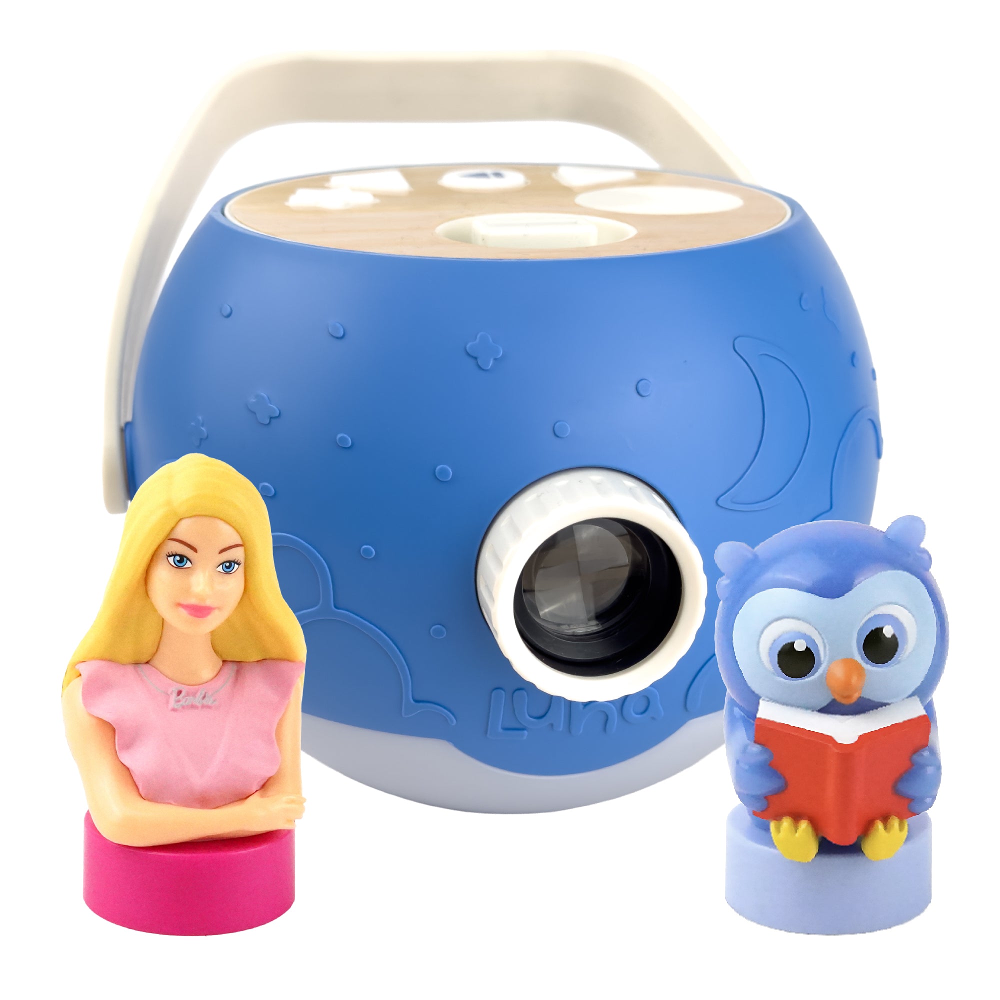 Luna StoryTime Projector Owl & Barbie Set