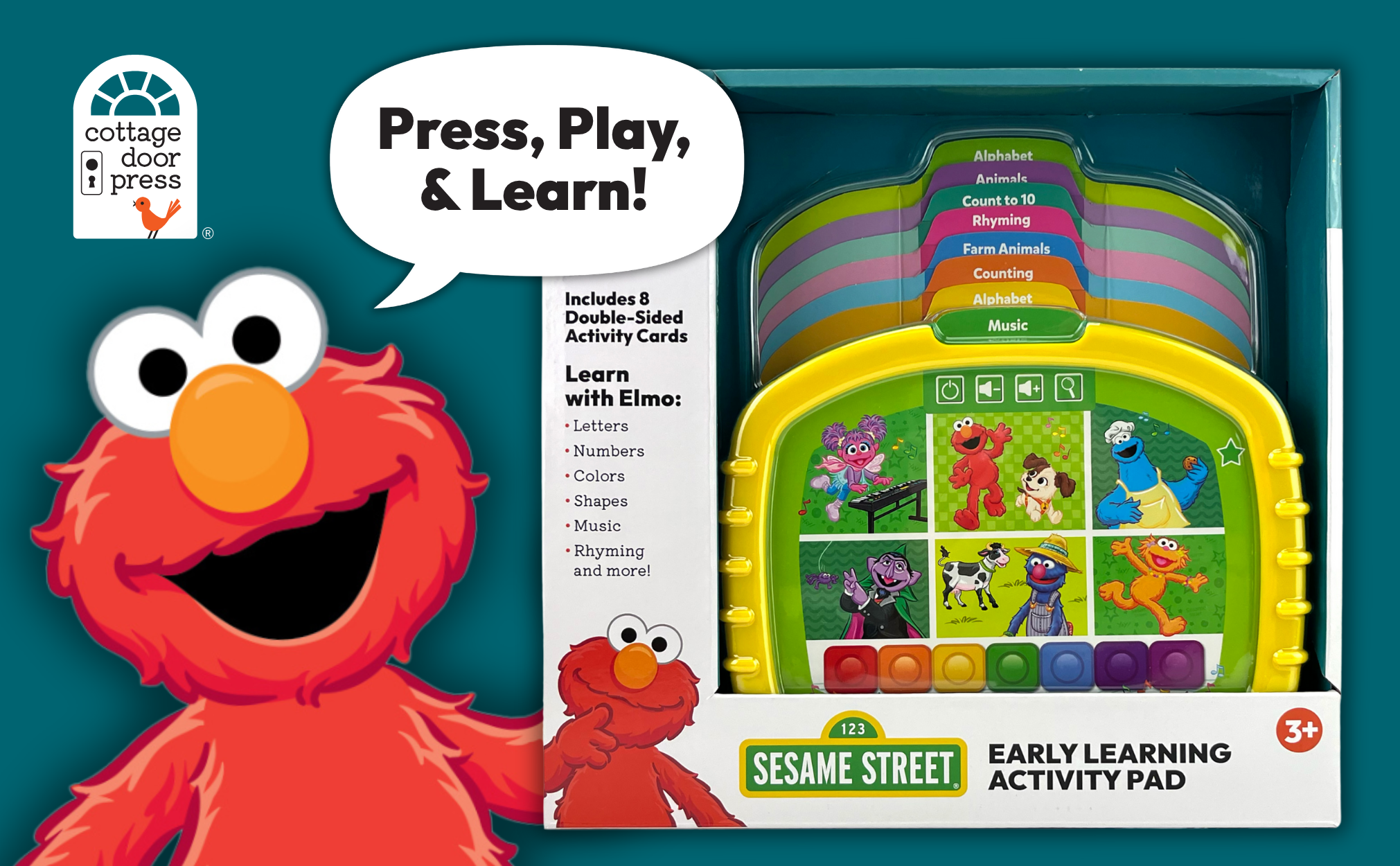 Sesame Street Early Learning Activity Pad