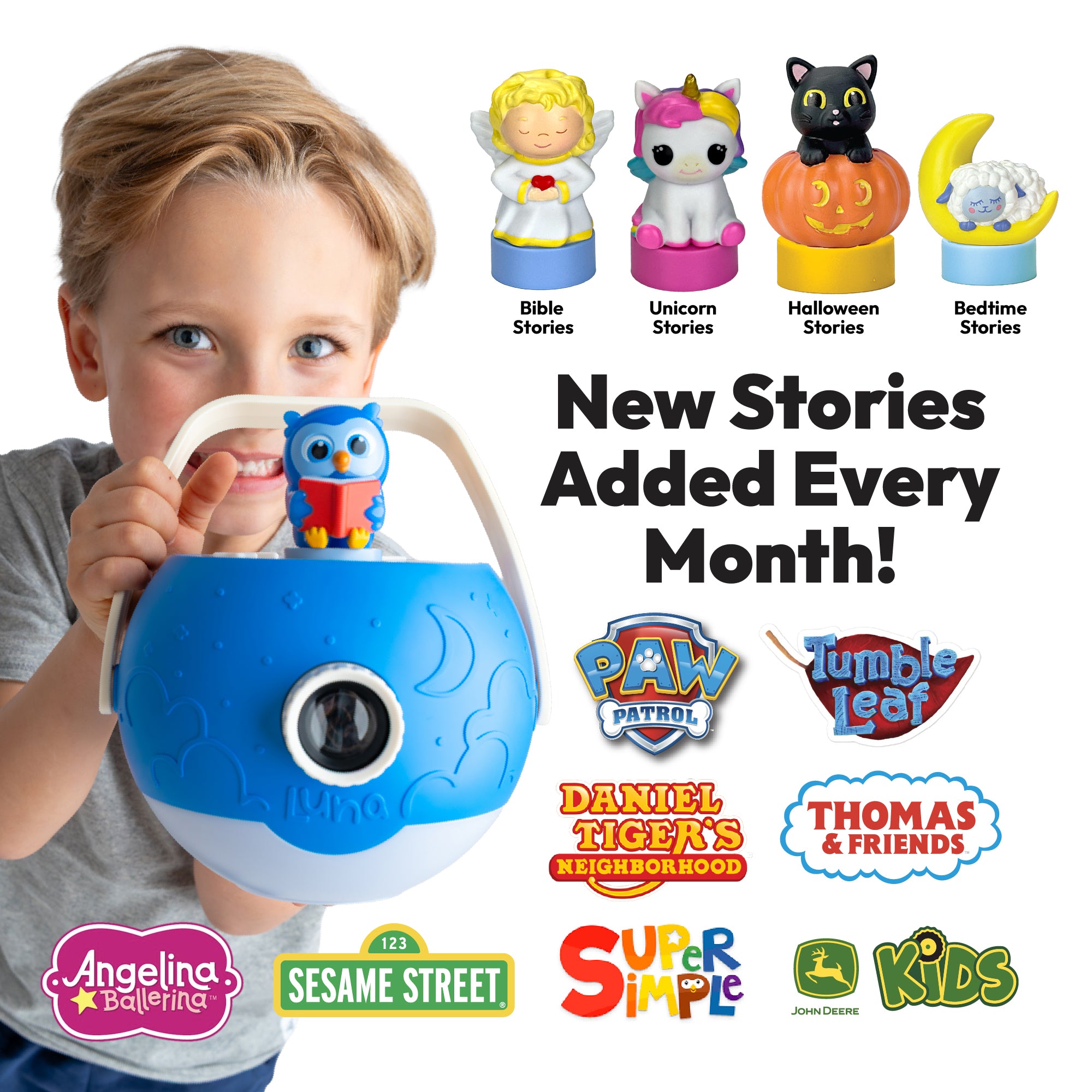 Luna Storytime Projector – Classic Starter Set
