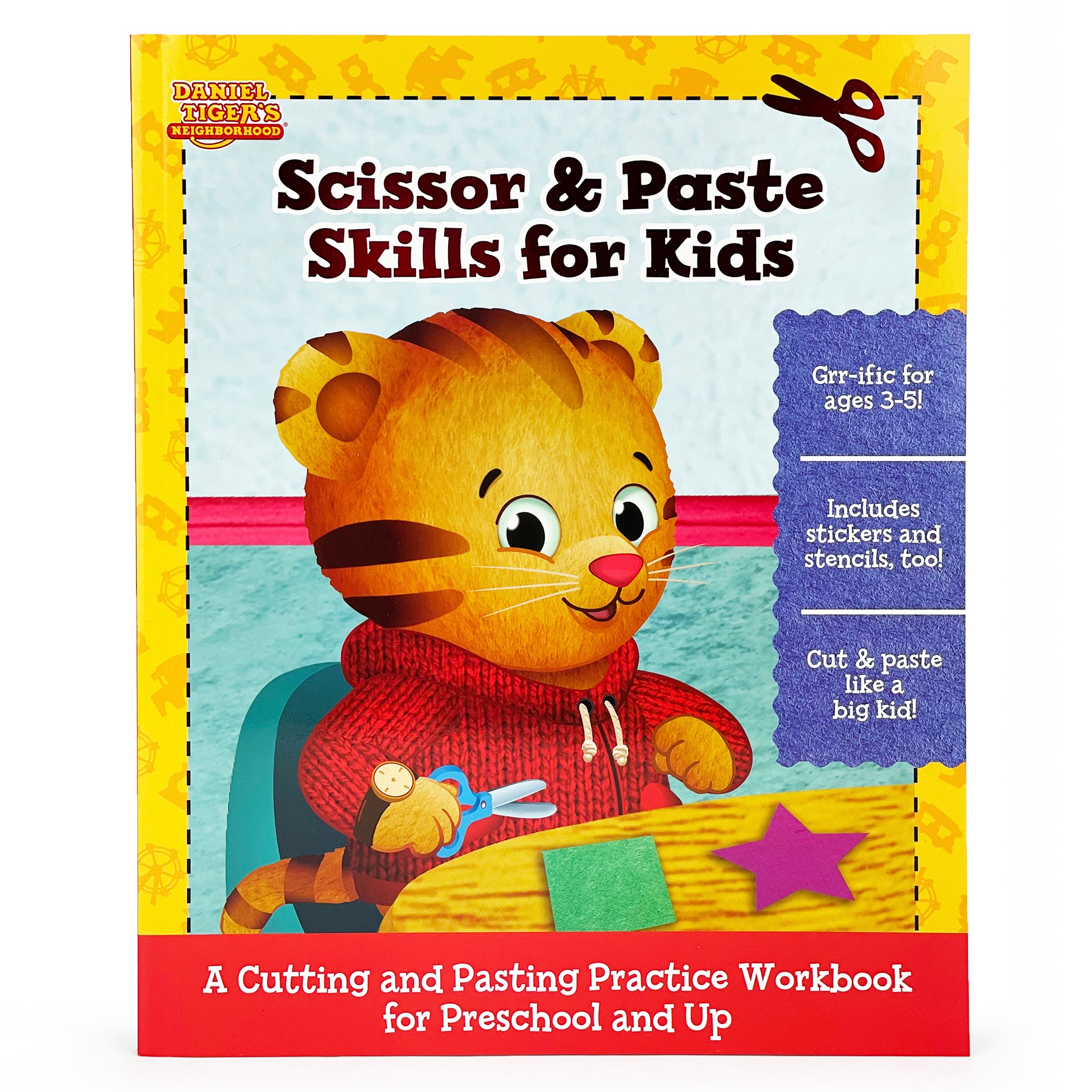 Scissor Skills Activity Book for Kids Ages 3-5: A Fun Cutting Practice Activity Book for Toddlers and Kids Ages 3-5, Scissor Practice for Preschool with Coloring [Book]