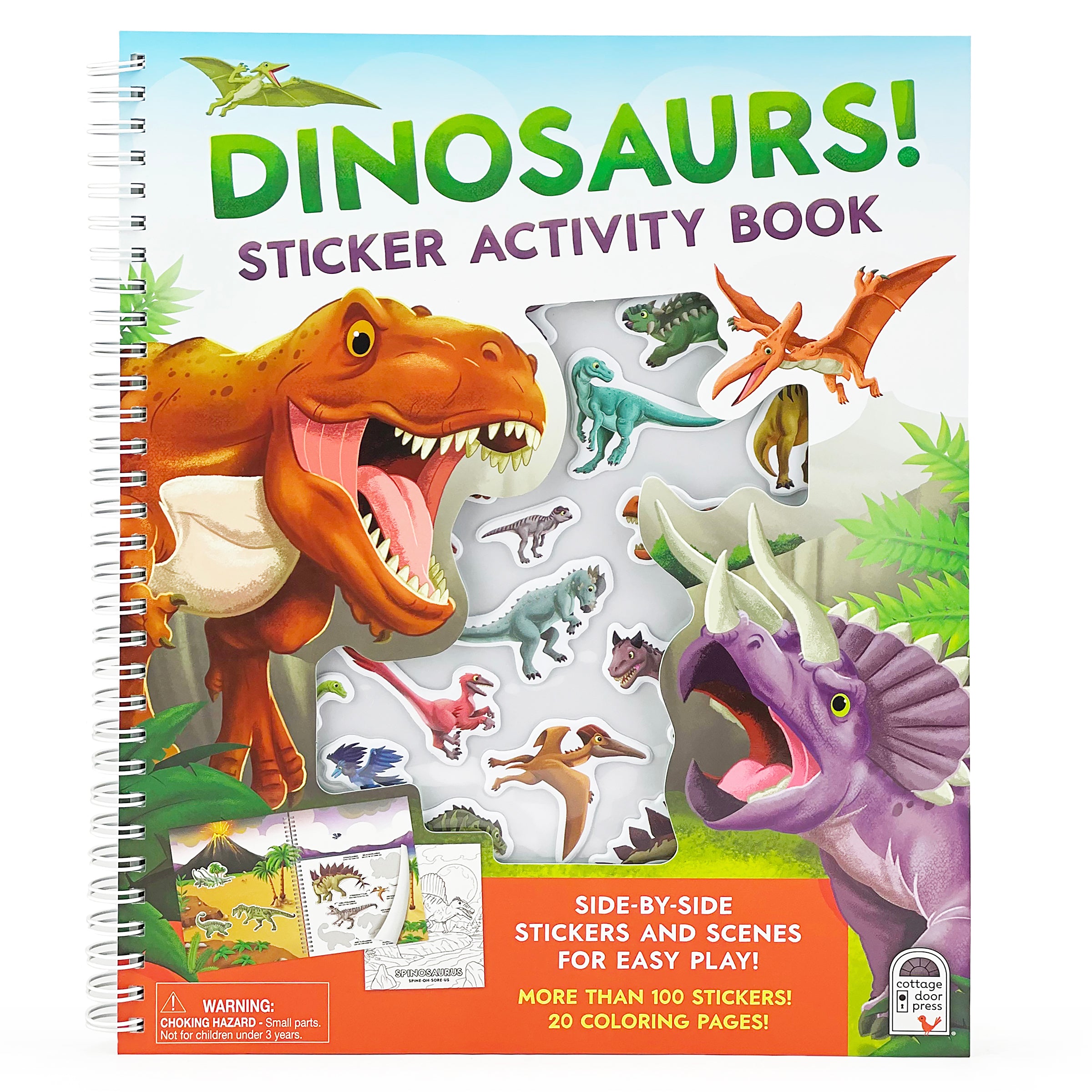 Sticker dinosaur stickers
